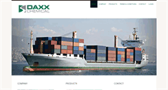 Desktop Screenshot of daxxchemical.com